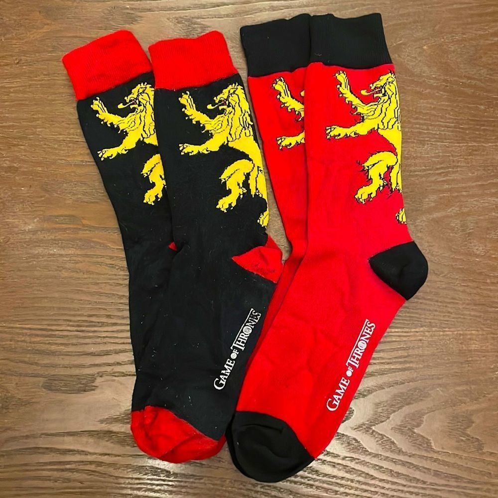 EUC & NWOT Game of Throne Socks